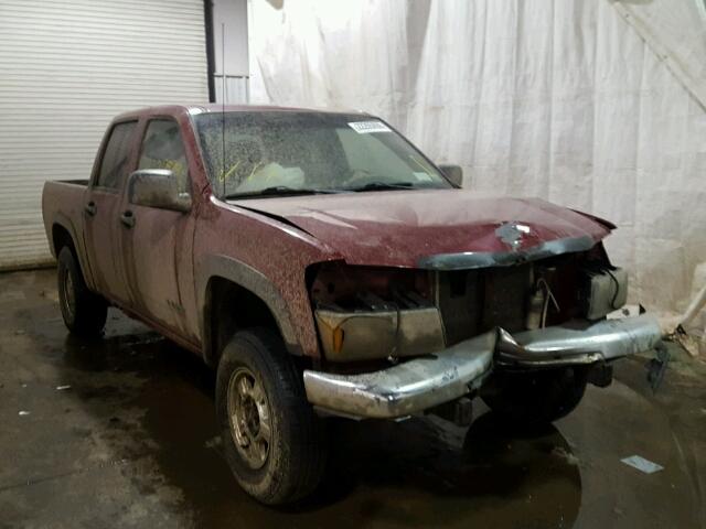 1GCDT136658122899 - 2005 CHEVROLET COLORADO MAROON photo 1