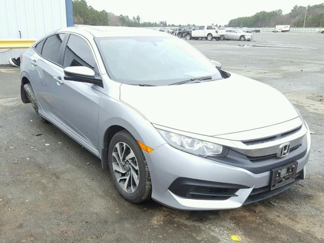 19XFC2F75HE026727 - 2017 HONDA CIVIC EX SILVER photo 1