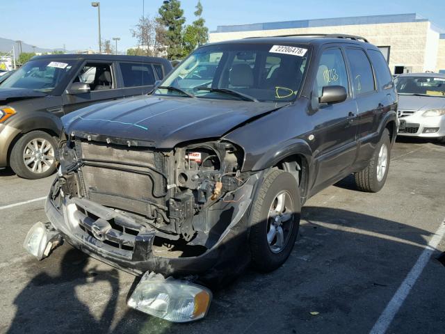 4F2CZ04166KM20770 - 2006 MAZDA TRIBUTE S BROWN photo 2