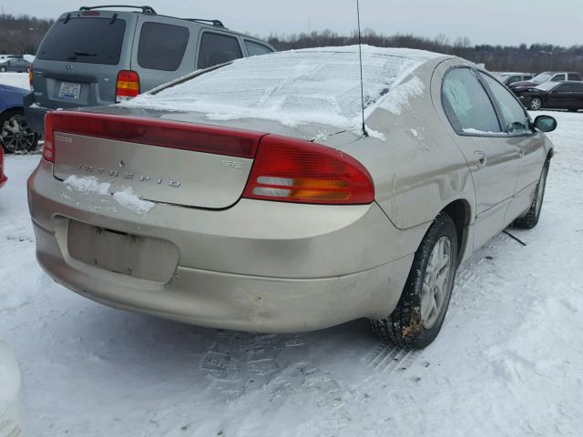 2B3HD46R63H510505 - 2003 DODGE INTREPID S GOLD photo 4