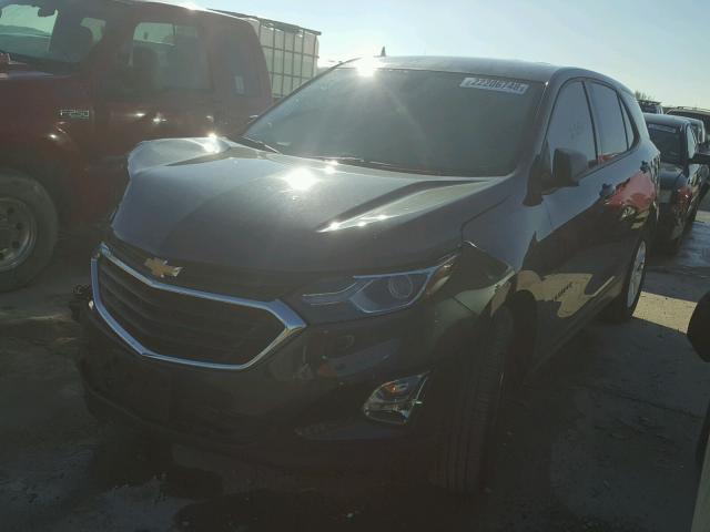 2GNAXHEV0J6116172 - 2018 CHEVROLET EQUINOX LS GRAY photo 2