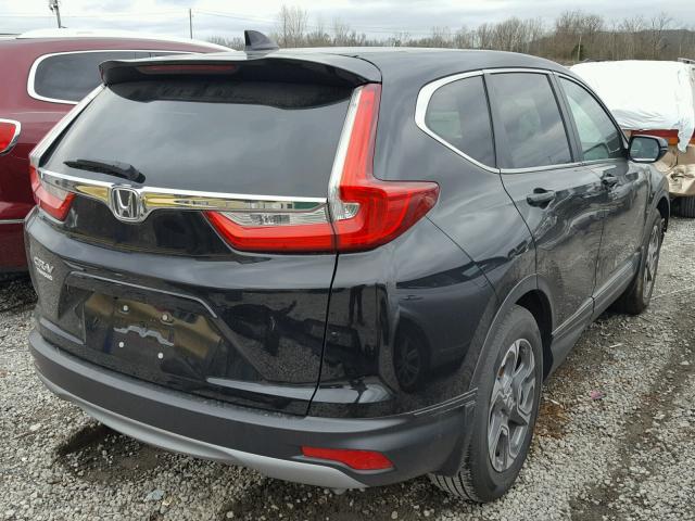 5J6RW1H53HL007864 - 2017 HONDA CR-V EX BLACK photo 4