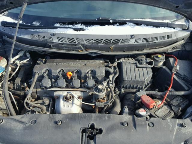 1HGFA16848L004185 - 2008 HONDA CIVIC EX ლურჯი ფოტო 7