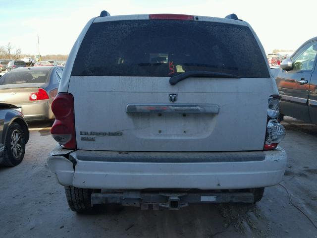 1D4HD48N64F138131 - 2004 DODGE DURANGO SL WHITE photo 10