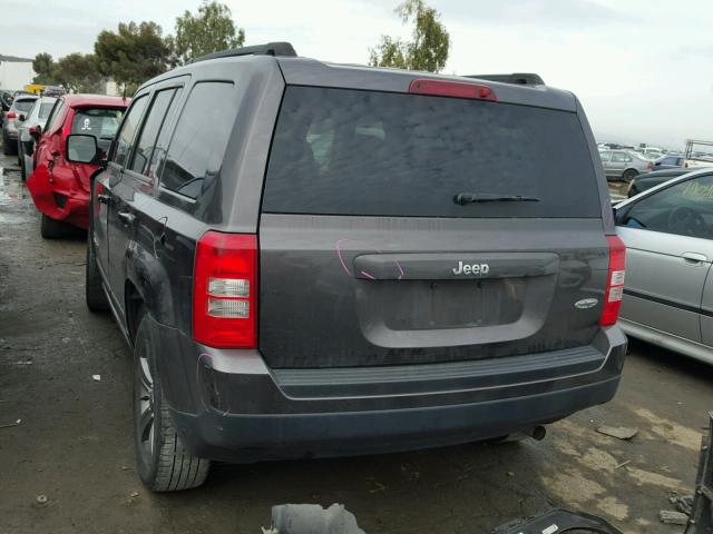 1C4NJPFA6ED789556 - 2014 JEEP PATRIOT LA GRAY photo 3