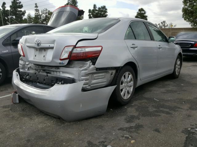 4T1BB46K49U068595 - 2009 TOYOTA CAMRY HYBR SILVER photo 4