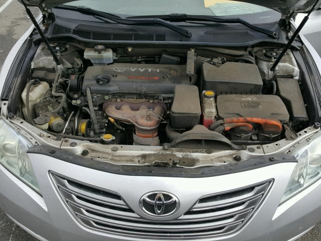 4T1BB46K49U068595 - 2009 TOYOTA CAMRY HYBR SILVER photo 7