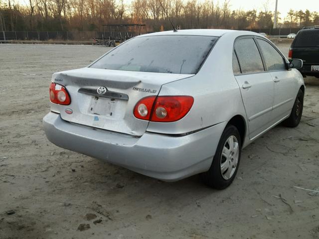 JTDBR32E952067040 - 2005 TOYOTA COROLLA CE GRAY photo 4