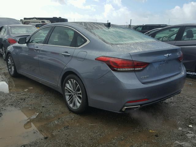 KMHGN4JE5FU072164 - 2015 HYUNDAI GENESIS 3. BLUE photo 3