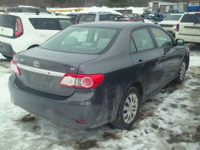 2T1BU4EE4CC815661 - 2012 TOYOTA COROLLA BA GRAY photo 4