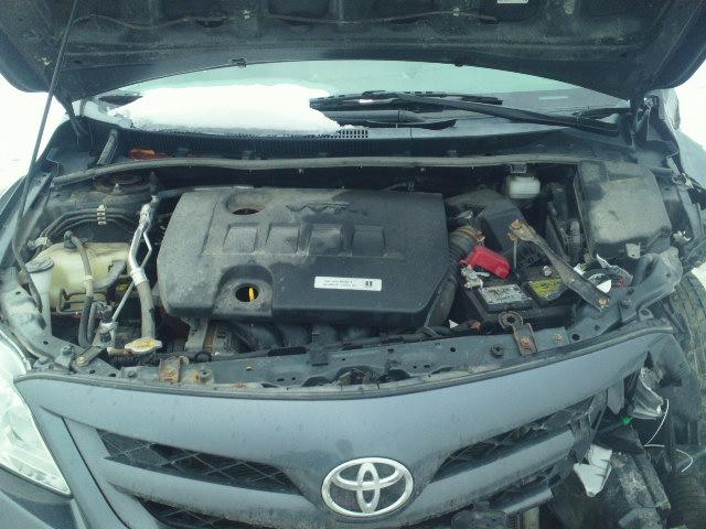 2T1BU4EE4CC815661 - 2012 TOYOTA COROLLA BA GRAY photo 7