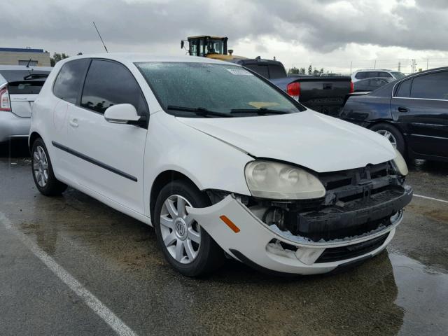 WVWBS71K67W233660 - 2007 VOLKSWAGEN RABBIT WHITE photo 1