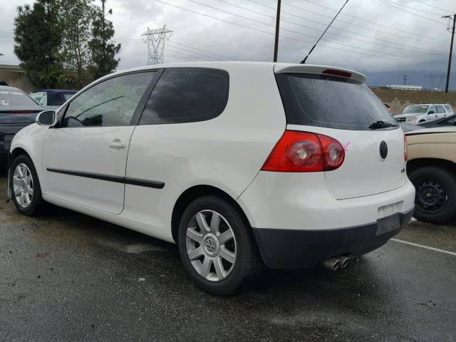 WVWBS71K67W233660 - 2007 VOLKSWAGEN RABBIT WHITE photo 3