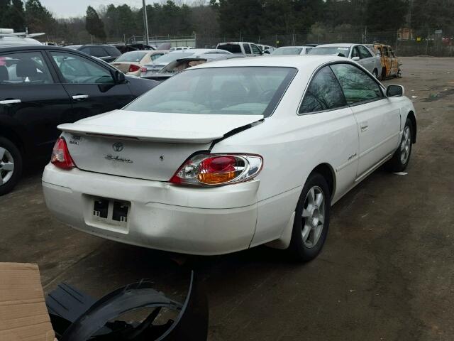 2T1CF22P33C602399 - 2003 TOYOTA CAMRY SOLA WHITE photo 4