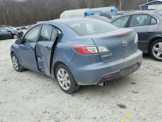 JM1BL1SG8A1216447 - 2010 MAZDA 3 I BLUE photo 3