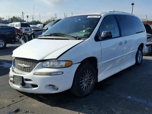 1C4GP64L1XB697338 - 1999 CHRYSLER TOWN & COU WHITE photo 2