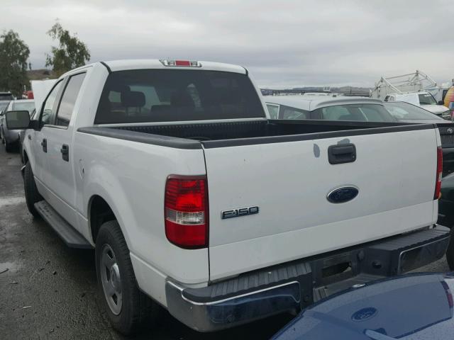 1FTPW12555KE05763 - 2005 FORD F150 SUPER WHITE photo 3