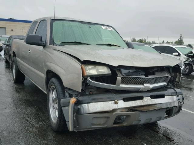 2GCEC19V431120281 - 2003 CHEVROLET SILVERADO GRAY photo 1