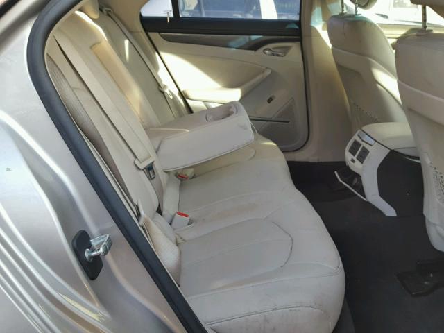 1G6DF577180142923 - 2008 CADILLAC CTS SILVER photo 6