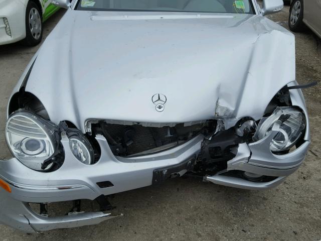 WDBUF87XX7B123545 - 2007 MERCEDES-BENZ E 350 4MAT SILVER photo 7