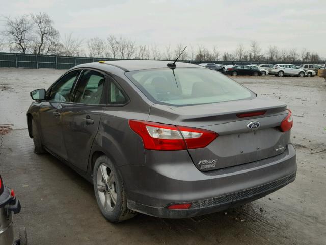 1FADP3F26EL197212 - 2014 FORD FOCUS SE GRAY photo 3