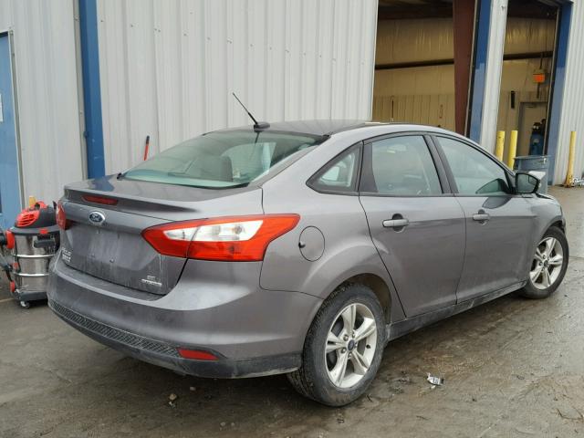 1FADP3F26EL197212 - 2014 FORD FOCUS SE GRAY photo 4