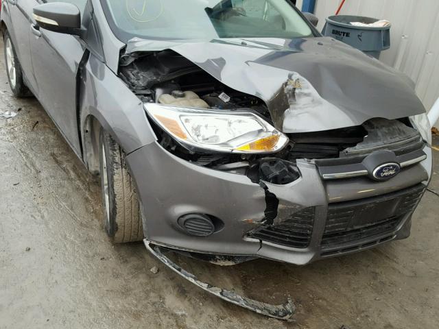 1FADP3F26EL197212 - 2014 FORD FOCUS SE GRAY photo 9