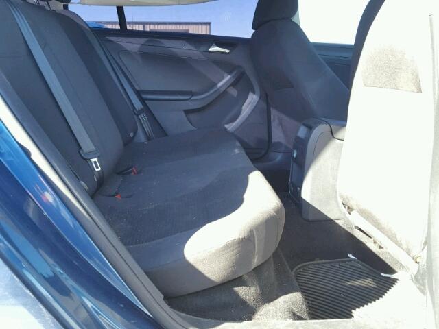 3VW2K7AJ7FM357357 - 2015 VOLKSWAGEN JETTA BASE 蓝色 照片 6