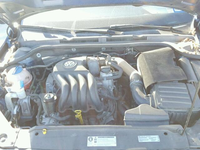 3VW2K7AJ7FM357357 - 2015 VOLKSWAGEN JETTA BASE 蓝色 照片 7