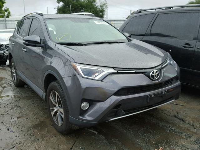 2T3WFREV8GW269953 - 2016 TOYOTA RAV4 XLE CHARCOAL photo 1