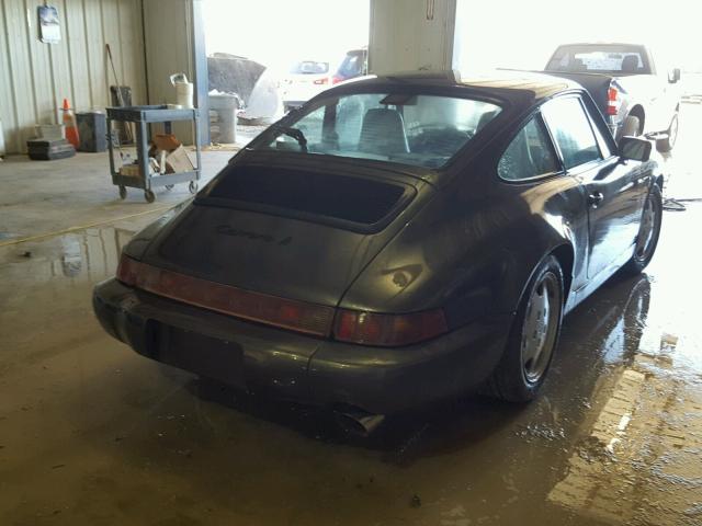 WP0AB2965LS450821 - 1990 PORSCHE 911 CARRER GRAY photo 4