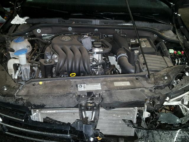 3VW2K7AJ0FM349813 - 2015 VOLKSWAGEN JETTA BASE 黑色 照片 7