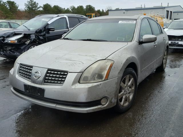 1N4BA41E36C853836 - 2006 NISSAN MAXIMA SE SILVER photo 2