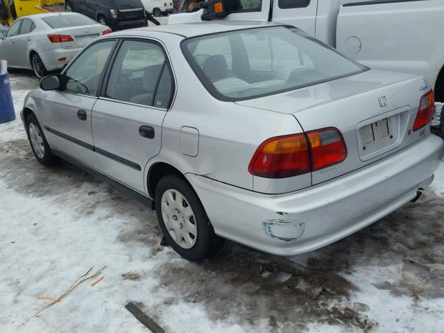 1HGEJ6572XL060853 - 1999 HONDA CIVIC LX SILVER photo 3