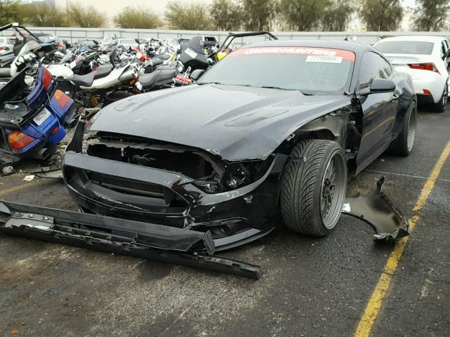 1FA6P8CF4G5211838 - 2016 FORD MUSTANG GT BLACK photo 2