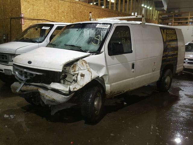 1FTSS34F1YHA10469 - 2000 FORD ECONOLINE WHITE photo 2