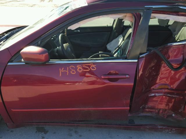 1HGCM66556A025732 - 2006 HONDA ACCORD EX RED photo 10