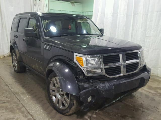 1D4PU2GKXAW141732 - 2010 DODGE NITRO SE BLACK photo 1