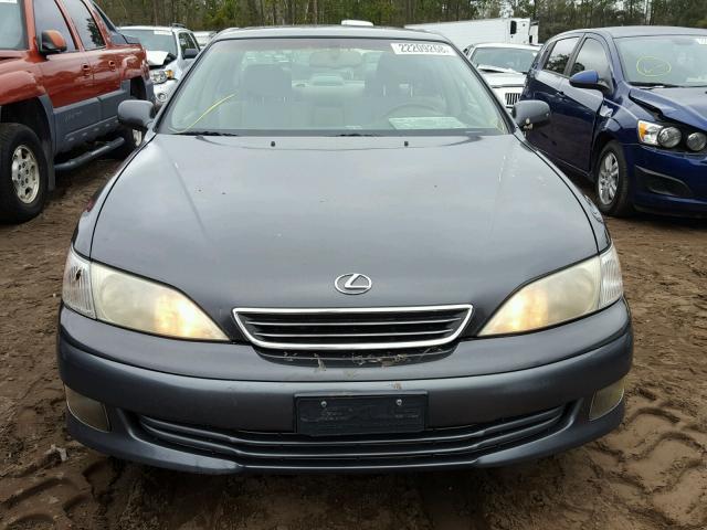 JT8BF28G215109793 - 2001 LEXUS ES 300 GRAY photo 9