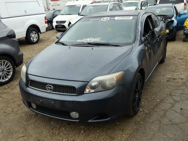 JTKDE167370147705 - 2007 TOYOTA SCION TC GRAY photo 2