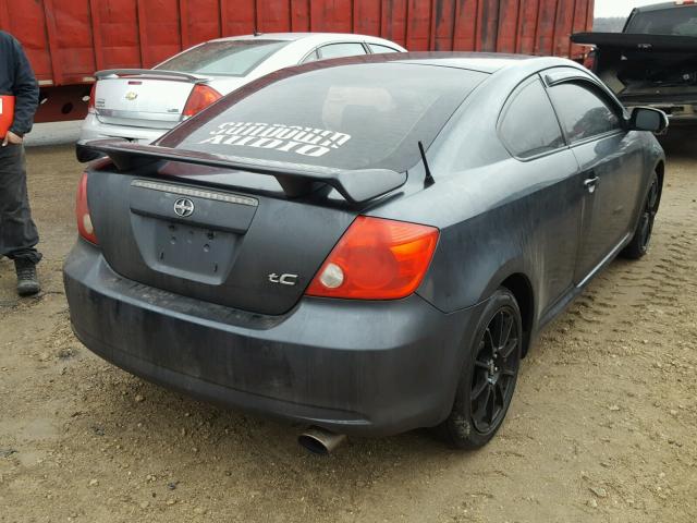 JTKDE167370147705 - 2007 TOYOTA SCION TC GRAY photo 4