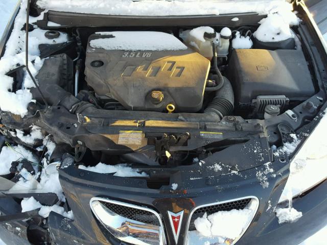 1G2ZG57N594121926 - 2009 PONTIAC G6 BLACK photo 7