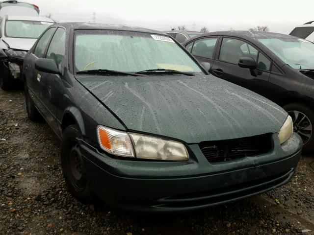 4T1BF22K91U124470 - 2001 TOYOTA CAMRY LE GREEN photo 1