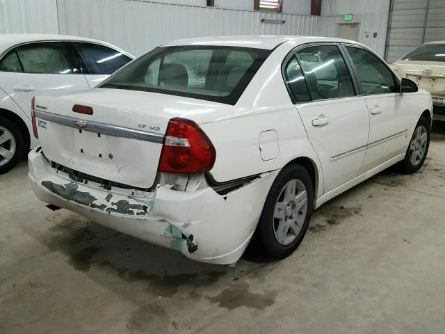 1G1ZT51826F156474 - 2006 CHEVROLET MALIBU LT WHITE photo 4