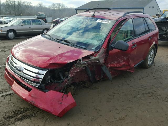 2FMDK36CX7BB33528 - 2007 FORD EDGE SE MAROON photo 9