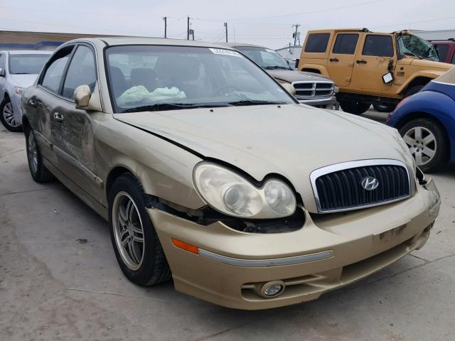 KMHWF35H13A831834 - 2003 HYUNDAI SONATA GLS GOLD photo 1