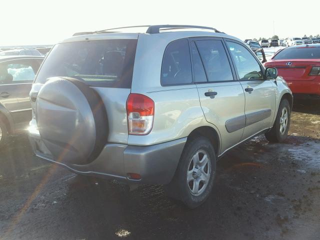 JTEGH20V520058523 - 2002 TOYOTA RAV4 GOLD photo 4