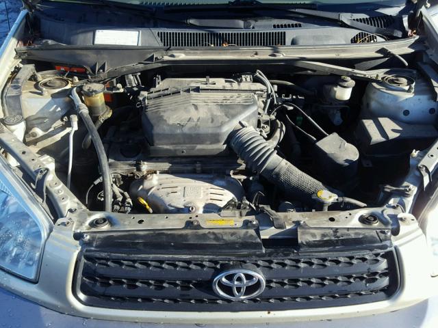 JTEGH20V520058523 - 2002 TOYOTA RAV4 GOLD photo 7