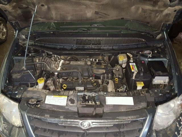 2A4GP54L76R660797 - 2006 CHRYSLER TOWN & COU GREEN photo 7