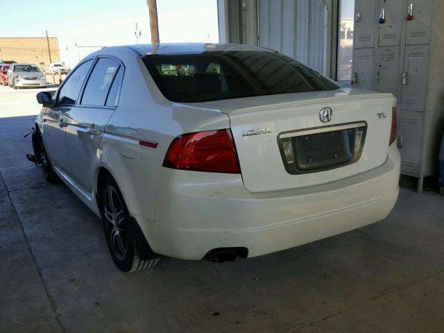 19UUA66294A041657 - 2004 ACURA TL WHITE photo 3